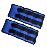 Maxbell 2x Wrist Ankle Weights Women Men Strength Training Arm Leg Weight Straps 3KG 35x14cm