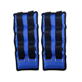 Maxbell 2x Wrist Ankle Weights Women Men Strength Training Arm Leg Weight Straps 3KG 35x14cm