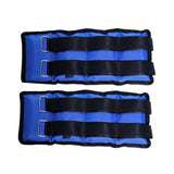 Maxbell 2x Wrist Ankle Weights Women Men Strength Training Arm Leg Weight Straps 3KG 35x14cm