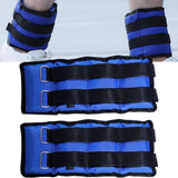 Maxbell 2x Wrist Ankle Weights Women Men Strength Training Arm Leg Weight Straps 3KG 35x14cm