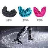 Maxbell Soft Ice Skate cover Covers Ice Skating Figure Skate Skate Protector Adult S black
