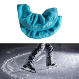 Maxbell Soft Ice Skate cover Covers Ice Skating Figure Skate Skate Protector Adult L blue