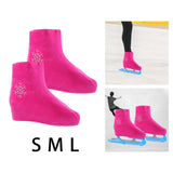 Maxbell Skate Boot Covers Figure Skate Accessories Roller Skates Shoes Protector S 27-32