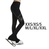 Maxbell Figure Skating Long Pants Wear for Adult Child Gymnastics Training XXS