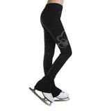 Maxbell Figure Skating Long Pants Wear for Adult Child Gymnastics Training XXS