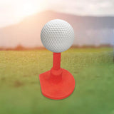 Maxbell PVC Rubber Golf Tees Holder Portable Reusable Durable for Sports Accessories red