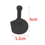 Maxbell PVC Rubber Golf Tees Holder Portable Reusable Durable for Sports Accessories black