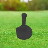 Maxbell PVC Rubber Golf Tees Holder Portable Reusable Durable for Sports Accessories black