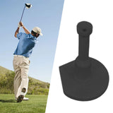 Maxbell PVC Rubber Golf Tees Holder Portable Reusable Durable for Sports Accessories black