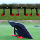 Maxbell Portable Golf Putting Gates Training Aid Putt Trainer Swing Lightweight 3Pcs S M L