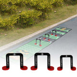 Maxbell Portable Golf Putting Gates Training Aid Putt Trainer Swing Lightweight 3Pcs S M L