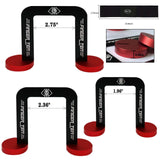 Maxbell Portable Golf Putting Gates Training Aid Putt Trainer Swing Lightweight 3Pcs S M L