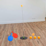 Maxbell Table Tennis Trainer Ping Pong Paddles and Balls Hand Eye Coordination