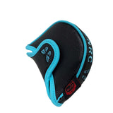 Maxbell Fashion Golf Putter Head Cover Protector PU Leather Golf Club Head Cover StyleB Black