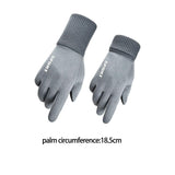 Maxbell Winter Warm Sports Gloves Suede Anti Slip for Running Skating Cold Weather Women Blue Green