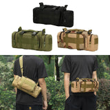 Maxbell Shoulder Bag Adjustable Camping Backpack Running Traveling Women Men Black