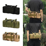 Maxbell Shoulder Bag Adjustable Camping Backpack Running Traveling Women Men Black