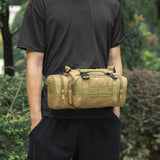Maxbell Shoulder Bag Adjustable Camping Backpack Running Traveling Women Men Green