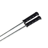 Maxbell 2Pcs Snow Sled Ice Picks Skiing Ski Board Sledding Toboggan Sledge Ice Cane 70cm