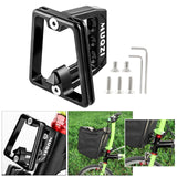 Maxbell Lightweight Folding Bike Carrier Block Adapter Bicycle Pack Bracket Holder Black