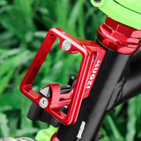 Maxbell Lightweight Folding Bike Carrier Block Adapter Bicycle Pack Bracket Holder Red