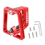 Maxbell Lightweight Folding Bike Carrier Block Adapter Bicycle Pack Bracket Holder Red