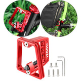 Maxbell Lightweight Folding Bike Carrier Block Adapter Bicycle Pack Bracket Holder Red
