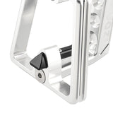 Maxbell Lightweight Folding Bike Carrier Block Adapter Bicycle Pack Bracket Holder Argent