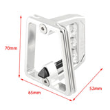 Maxbell Lightweight Folding Bike Carrier Block Adapter Bicycle Pack Bracket Holder Argent