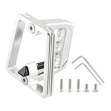 Maxbell Lightweight Folding Bike Carrier Block Adapter Bicycle Pack Bracket Holder Argent