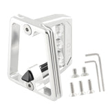 Maxbell Lightweight Folding Bike Carrier Block Adapter Bicycle Pack Bracket Holder Argent