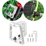 Maxbell Lightweight Folding Bike Carrier Block Adapter Bicycle Pack Bracket Holder Argent