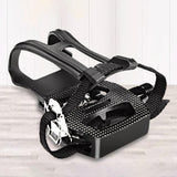 Maxbell Exercise Bike Pedal with Straps Stationary Bike Pedals Replacement M20