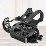 Maxbell Exercise Bike Pedal with Straps Stationary Bike Pedals Replacement M20