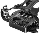 Maxbell Exercise Bike Pedal with Straps Stationary Bike Pedals Replacement M20