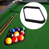Maxbell 9 Ball Racks Triangle Ball Rack for Standard 2-1/4" Billiard Pool Balls