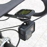Maxbell Bike Computer Mount Multifunctional for Bike Integrated Handlebar Camera