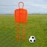 Maxbell Football Tackling Soccer Free Kick Wall for Sportsman Exercising orange