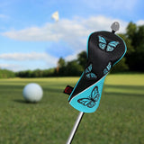 Maxbell Club Head Cover Protector Scratch Proof Golf Wood Headcovers for Golfer Gift Black FW