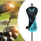 Maxbell Club Head Cover Protector Scratch Proof Golf Wood Headcovers for Golfer Gift Black FW