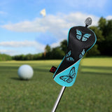 Maxbell Club Head Cover Protector Scratch Proof Golf Wood Headcovers for Golfer Gift Black UT