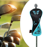 Maxbell Club Head Cover Protector Scratch Proof Golf Wood Headcovers for Golfer Gift Black UT