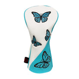 Maxbell Club Head Cover Protector Scratch Proof Golf Wood Headcovers for Golfer Gift White Driver