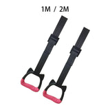 Maxbell Child Gymnastics Rings Cute Cat Head Handle 200kg Capacity for Arm Training 1m