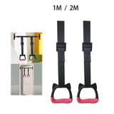 Maxbell Child Gymnastics Rings Cute Cat Head Handle 200kg Capacity for Arm Training 1m