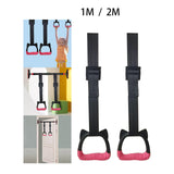 Maxbell Child Gymnastics Rings Cute Cat Head Handle 200kg Capacity for Arm Training 1m