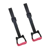Maxbell Child Gymnastics Rings Cute Cat Head Handle 200kg Capacity for Arm Training 1m