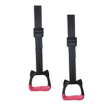 Maxbell Child Gymnastics Rings Cute Cat Head Handle 200kg Capacity for Arm Training 1m
