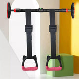 Maxbell Child Gymnastics Rings Cute Cat Head Handle 200kg Capacity for Arm Training 1m