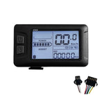 Maxbell Electric Bicycle LCD Display Panel USB Port DC 36V/48V for Electric Bicycle